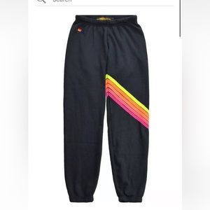 Aviator Nation Chevron Stripe Sweatpants